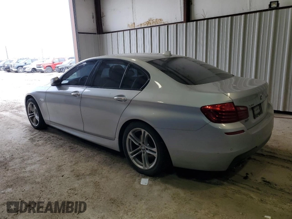 2015 BMW 5 Series 528i xDrive with VIN WBA5A7C55FG143543, listed as a Copart auction lot 45750425 with 93,435 mi miles and Salvage Title. Bid and sale history available at carsss.com. Image 2.