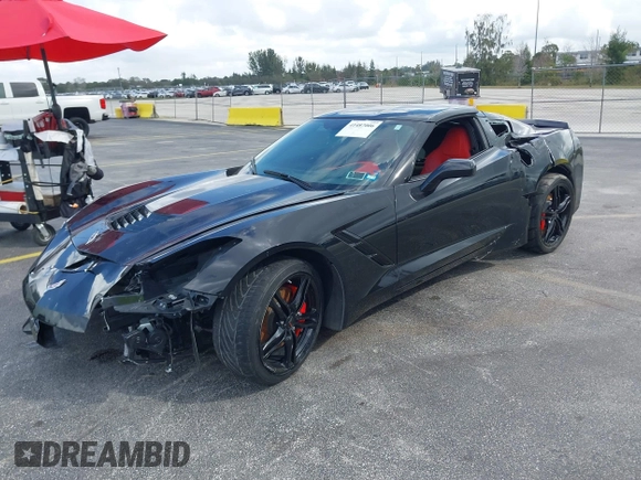 2016 Chevrolet Corvette 3LT with VIN 1G1YF2D73G5118201, listed as a IAAI auction lot 41487006 with 38,489 mi miles. Bid and sale history available at carsss.com. Image 17.