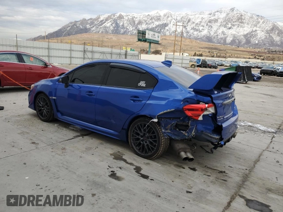 2016 Subaru WRX STI with VIN JF1VA2M6XG9817081, listed as a Copart auction lot 87374724 with 87,564 mi miles and Salvage title. Bid and sale history available at DreamBid. Image 2.