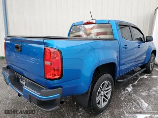 2021 Chevrolet Colorado 2WD Work Truck with VIN 1GCGSBEN2M1187105, listed as a Copart auction lot 72011062 with 19,926 mi miles and Salvage Title. Bid and sale history available at carsss.com. Image 3.