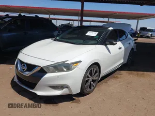 2016 Nissan Maxima SR z VIN 1N4AA6AP8GC417901, wystawiony jako IAAI lot #42328746 z przebiegiem 190 586 mil mil oraz . Historia ofert i sprzedaży dostępna na DreamBid. Obrazek 2.