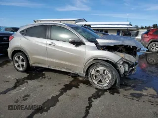 2018 Honda HR-V EX-L with VIN 3CZRU6H71JM722294, listed as a Copart auction lot 46113695 with 85,728 mi miles and Salvage Title. Bid and sale history available at DreamBid. Image 4.