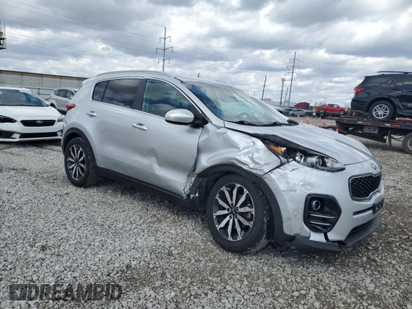 2017 Kia Sportage EX with VIN KNDPN3AC7H7168540, listed as a Copart auction lot 50452175 with 82,307 mi miles and Salvage Title. Bid and sale history available at carsss.com. Image 4.