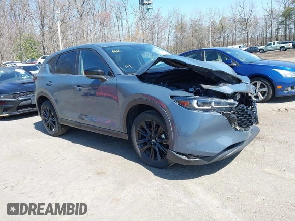 2024 Mazda CX-5 2.5 S Carbon Edition with VIN JM3KFBCL2R0456935, listed as a IAAI auction lot 41925947 with 28,586 mi miles. Bid and sale history available at carsss.com. Image 1.