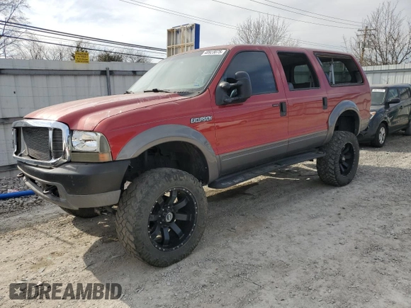 2003 Ford Excursion Special Serv with VIN 1FMSU41P83EC48225, listed as a Copart auction lot 48923075 with 263,604 mi miles and Salvage Title. Bid and sale history available at DreamBid. Image 1.