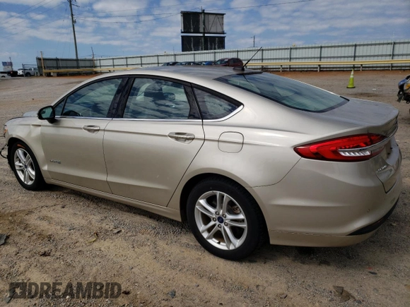 2018 Ford Fusion Hybrid SE with VIN 3FA6P0LU4JR175007, listed as a Copart auction lot 49878353 with 15,043 mi miles. Bid and sale history available at carsss.com. Image 2.