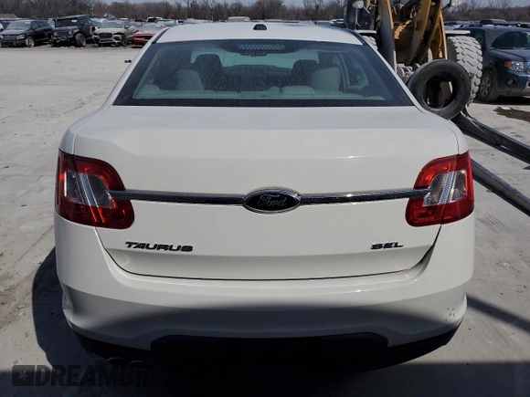 2011 Ford Taurus SEL with VIN 1FAHP2EW4BG174855, listed as a Copart auction lot 48811725 with 305,356 mi miles and Salvage Title. Bid and sale history available at DreamBid. Image 6.