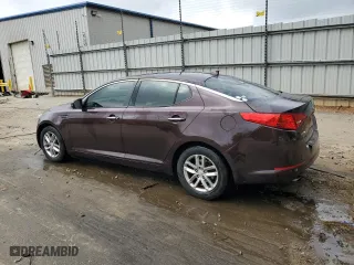 2013 Kia Optima LX with VIN 5XXGM4A76DG208801, listed as a Copart auction lot 51605935 with 188,226 mi miles and Salvage Title. Bid and sale history available at carsss.com. Image 2.