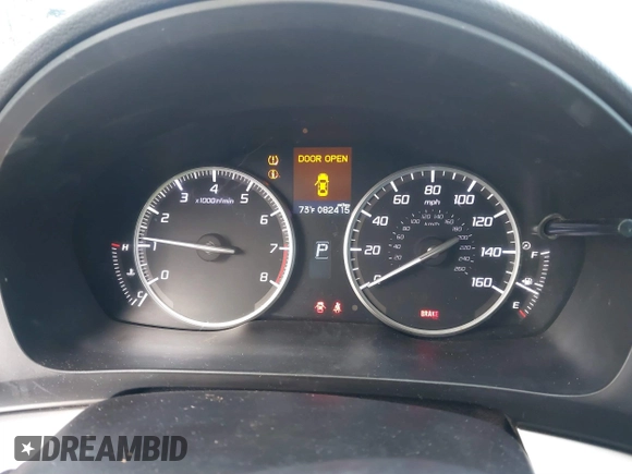 2016 Acura ILX with VIN 19UDE2F38GA021524, listed as a IAAI auction lot 41723974 with 82,415 mi miles and . Bid and sale history available at DreamBid. Image 7.