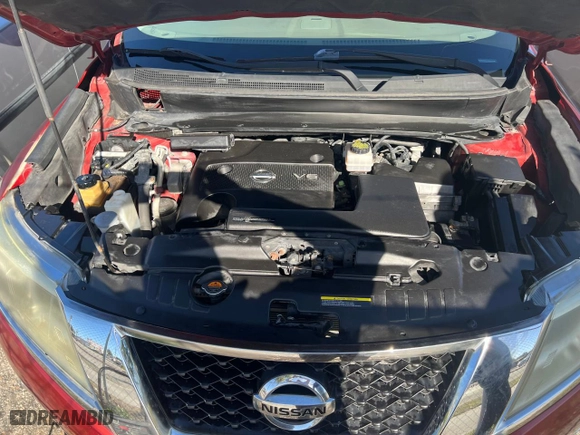 2013 Nissan Pathfinder SL with VIN 5N1AR2MNXDC641152, listed as a Copart auction lot 48402595 with 135,091 mi miles and Clean Title. Bid and sale history available at carsss.com. Image 7.