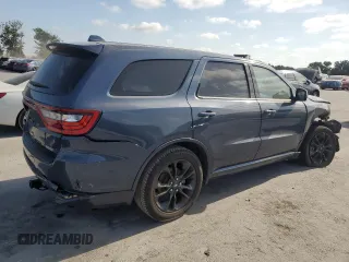 2021 Dodge Durango GT Plus z VIN 1C4RDHDG9MC640777, wystawiony jako Copart lot #54555205 z przebiegiem 90 341 mil mil oraz Czysty tytuł • Clean title. Historia ofert i sprzedaży dostępna na DreamBid. Obrazek 3.