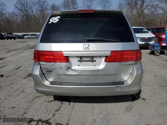 2009 Honda Odyssey EX-L with VIN 5FNRL38709B009684, listed as a Copart auction lot 47285275 with 0 mi miles and Salvage Title. Bid and sale history available at carsss.com. Image 6.