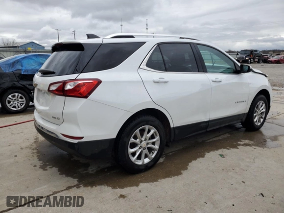 2018 Chevrolet Equinox LT z VIN 2GNAXSEVXJ6242309, wystawiony jako Copart lot #49909455 z przebiegiem 119 457 mil mil oraz Szkoda całkowita • Salvage title. Historia ofert i sprzedaży dostępna na DreamBid. Obrazek 3.