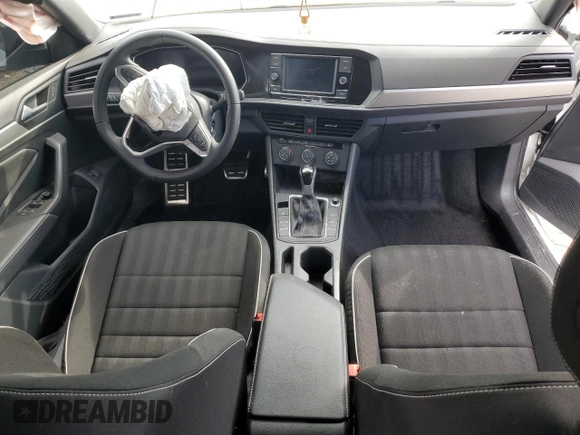 2024 Volkswagen Jetta Sport with VIN 3VWBM7BU6RM007967, listed as a Copart auction lot 57858955 with 14,088 mi miles and Salvage title. Bid and sale history available at DreamBid. Image 8.
