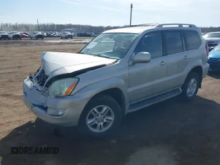2005 Lexus GX 470 with VIN JTJBT20X250085307, listed as a IAAI auction lot 41783340 with 259,386 mi miles. Bid and sale history available at carsss.com. Image 17.
