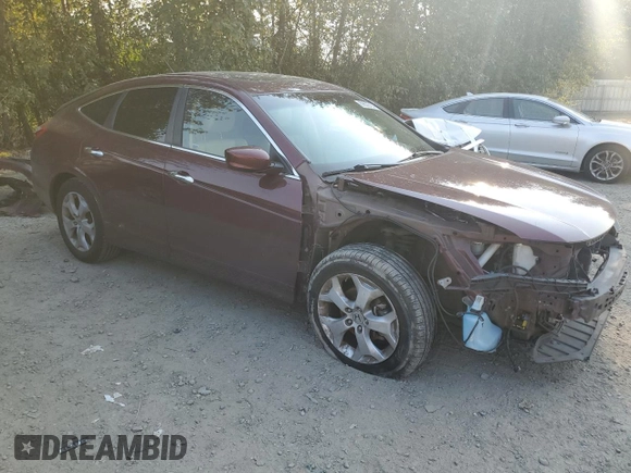 2012 Honda Crosstour EX-L with VIN 5J6TF2H59CL003550, listed as a Copart auction lot 69829704 with 116,843 mi miles and Salvage Title. Bid and sale history available at carsss.com. Image 4.