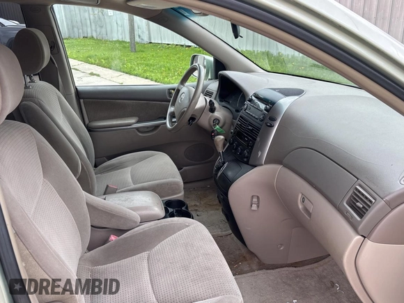 2006 Toyota Sienna CE with VIN 5TDZA23C06S396264, listed as a Copart auction lot 57059875 with 345,249 mi miles and Clean Title. Bid and sale history available at DreamBid. Image 5.