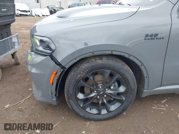 2023 Dodge Durango R/T Plus с VIN 1C4SDJCT1PC582028, выставлен на аукционе IAAI как лот 42244917 с пробегом 52 276 миль миль и . История ставок и продаж доступна на DreamBid. Изображение 6.
