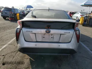 2017 Toyota Prius Two with VIN JTDKBRFU8H3567035, listed as a Copart auction lot 86498194 with 66,994 mi miles and Salvage Title. Bid and sale history available at DreamBid. Image 6.