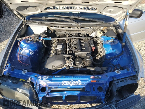 2001 BMW 3 Series 325Ci with VIN WBABS33441JY41864, listed as a Copart auction lot 82790624 with 141,764 mi miles and Salvage Title. Bid and sale history available at carsss.com. Image 11.