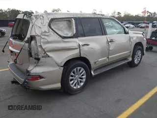 2015 Lexus GX 460 with VIN JTJBM7FX4F5100492, listed as a IAAI auction lot 41857586 with 109,534 mi miles and . Bid and sale history available at carsss.com. Image 4.