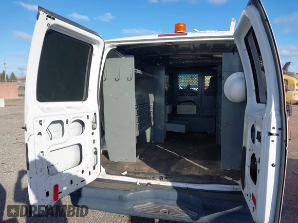 2009 Ford Econoline Cargo with VIN 1FTNE24L79DA86615, listed as a IAAI auction lot 41969289 with 158,267 mi miles and . Bid and sale history available at DreamBid. Image 12.