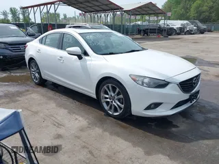 2014 Mazda 6 i Grand Touring with VIN JM1GJ1W5XE1107644, listed as a IAAI auction lot 42107937 with 78,998 mi miles. Bid and sale history available at carsss.com. Image 1.