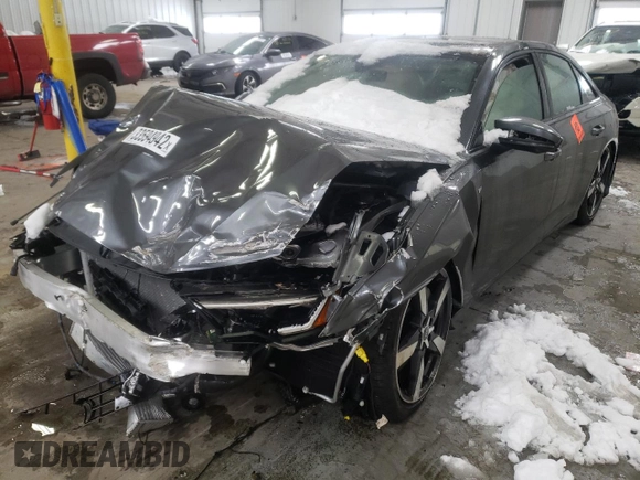 2021 Audi A6 Premium Plus with VIN WAUL2AF21MN105593, listed as a Copart auction lot 59509523 with 0 mi miles. Bid and sale history available at carsss.com. Image 2.