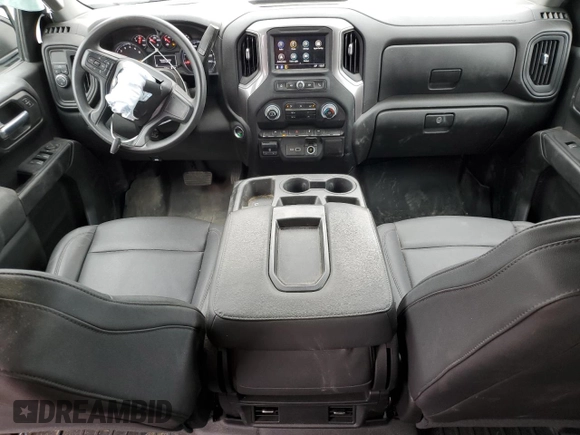2023 Chevrolet Silverado 1500 with VIN 1GCPAAEDXPZ294137, listed as a Copart auction lot 88220115 with 42,456 mi miles and Salvage Title. Bid and sale history available at DreamBid. Image 8.