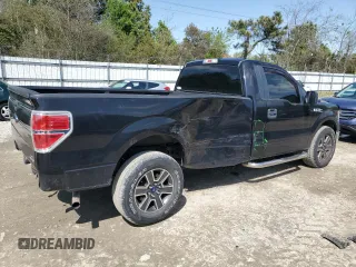 2013 Ford F-150 XL with VIN 1FTMF1CM7DKE09126, listed as a Copart auction lot 51911165 with 97,367 mi miles and Salvage Title. Bid and sale history available at carsss.com. Image 3.
