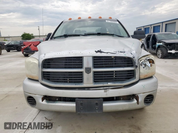 2006 Dodge 2500 SLT with VIN 3D7KR29C86G199316, listed as a Copart auction lot 57789465 with 288,758 mi miles and Salvage title. Bid and sale history available at DreamBid. Image 5.