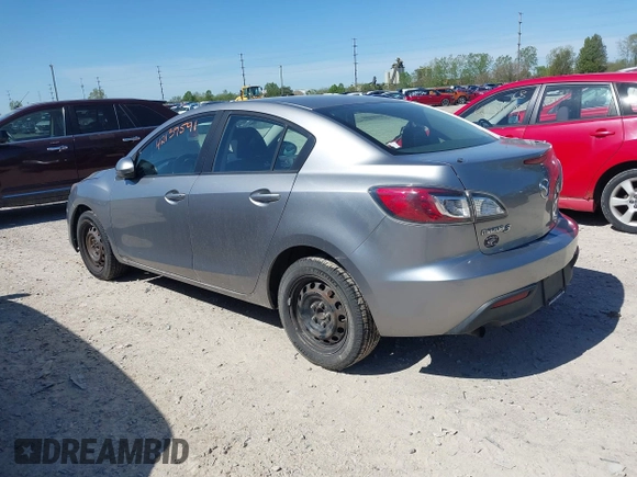 2011 Mazda Mazda3 i Sport with VIN JM1BL1UF4B1903446, listed as a IAAI auction lot 42139591 with 142,150 mi miles. Bid and sale history available at carsss.com. Image 3.