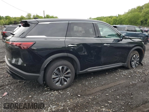2024 Infiniti QX60 Pure с VIN 5N1DL1ESXRC353135, выставлен на аукционе Copart как лот 58322685 с пробегом 9 822 миль миль и Списание • Salvage title. История ставок и продаж доступна на DreamBid. Изображение 3.