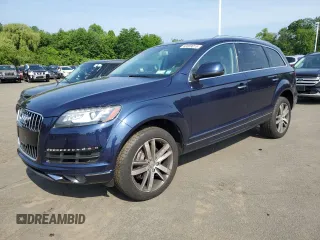 2014 Audi Q7 Premium Plus z VIN WA1LMBFE5ED008816, wystawiony jako Copart lot #60859015 z przebiegiem 159 452 mil mil oraz Czysty tytuł • Clean title. Historia ofert i sprzedaży dostępna na DreamBid. Obrazek 1.