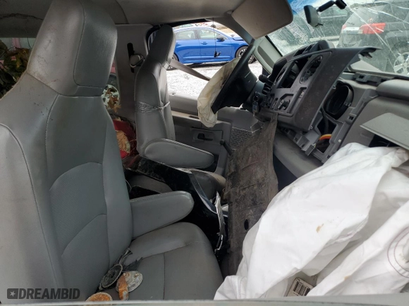 2012 Ford Econoline Wagon XL with VIN 1FBNE3BL1CDA07699, listed as a Copart auction lot 78942924 with 0 mi miles and Salvage Title. Bid and sale history available at carsss.com. Image 7.