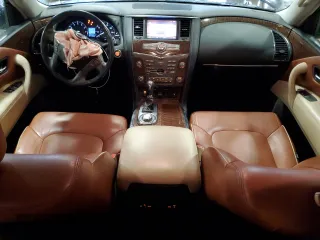 2018 Nissan Armada SV with VIN JN8AY2NC3J9551374, listed as a Copart auction lot 43042155 with 102,472 mi miles and Salvage Title. Bid and sale history available at carsss.com. Image 8.