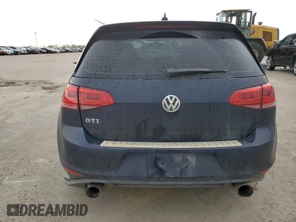 2015 Volkswagen Golf GTI Autobahn with VIN 3VW4T7AU5FM085326, listed as a Copart auction lot 46361884 with 143,761 mi miles. Bid and sale history available at carsss.com. Image 6.