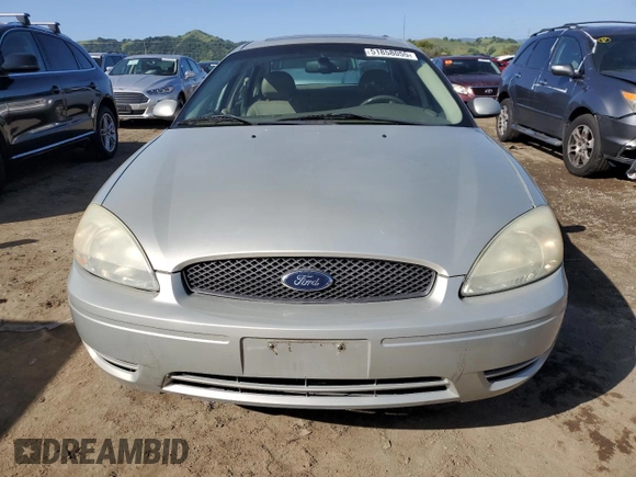 2007 Ford Taurus SEL with VIN 1FAFP56U17A172447, listed as a Copart auction lot 51858055 with Not Provided miles and Salvage Title. Bid and sale history available at DreamBid. Image 5.