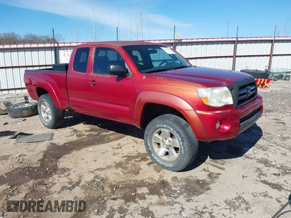 2008 Toyota Tacoma with VIN 5TEUU42N18Z534545, listed as a IAAI auction lot 41725129 with 155,225 mi miles and . Bid and sale history available at DreamBid. Image 1.