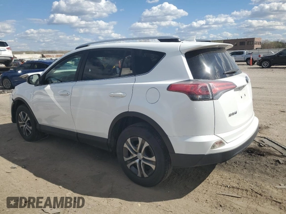 2016 Toyota RAV4 LE with VIN JTMZFREVXGD080960, listed as a Copart auction lot 52715025 with 0 mi miles and Salvage Title. Bid and sale history available at carsss.com. Image 2.