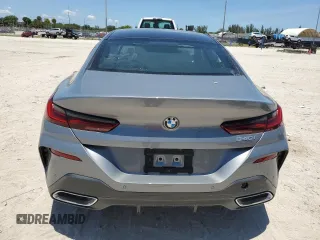 2024 BMW 8 Series 840i with VIN WBAGV2C02RCP37314, listed as a Copart auction lot 56403074 with 94 mi miles and Salvage Title. Bid and sale history available at carsss.com. Image 6.