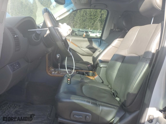 2005 Nissan Pathfinder LE with VIN 5N1AR18W85C728160, listed as a Copart auction lot 44392655 with 74,894 mi miles and Salvage Title. Bid and sale history available at carsss.com. Image 7.
