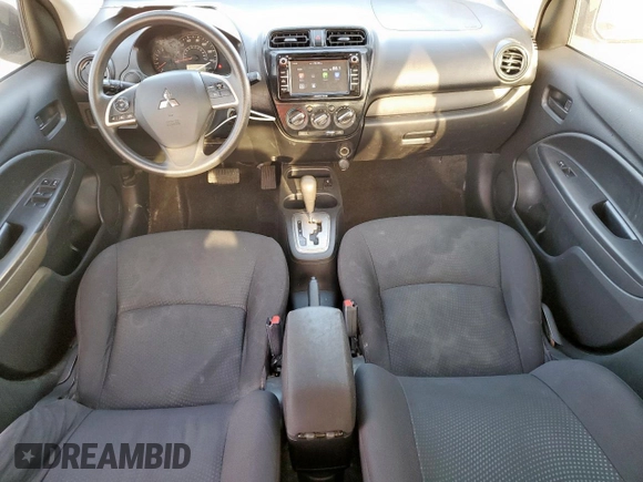 2019 Mitsubishi Mirage ES with VIN ML32F3FJ7KHF01423, listed as a Copart auction lot 61208045 with 120,893 mi miles and Salvage title. Bid and sale history available at DreamBid. Image 8.