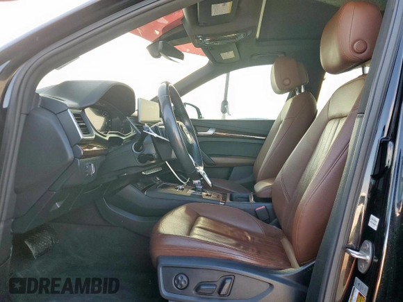 2018 Audi Q5 Premium Plus with VIN WA1BNAFY9J2200937, listed as a Copart auction lot 57279055 with 90,416 mi miles and Salvage title. Bid and sale history available at DreamBid. Image 7.