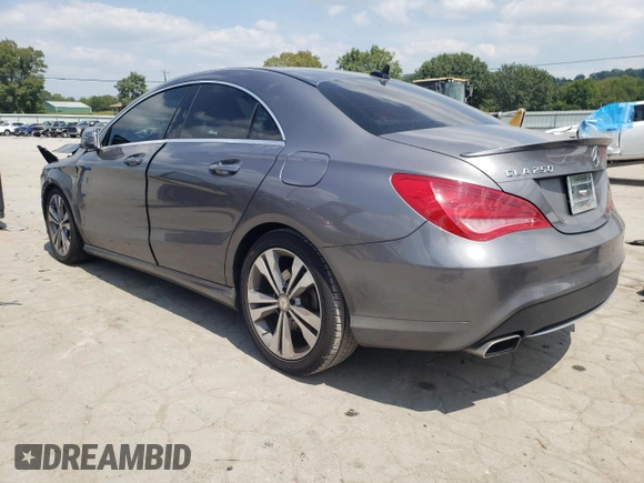2016 Mercedes-Benz CLA 250 with VIN WDDSJ4EB7GN358495, listed as a Copart auction lot 64972683 with 101,974 mi miles and . Bid and sale history available at DreamBid. Image 2.