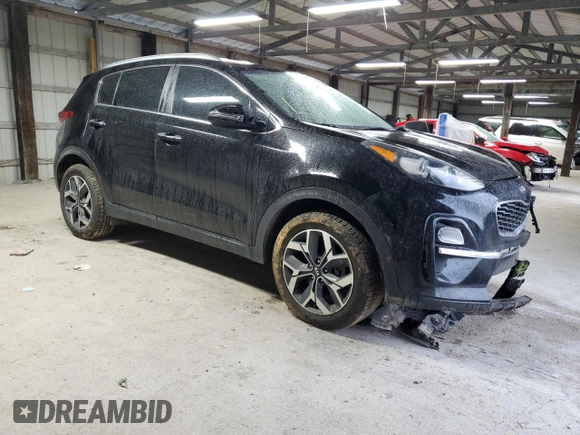 2021 Kia Sportage EX with VIN KNDPN3AC3M7844248, listed as a Copart auction lot 59754705 with 93,539 mi miles and Salvage title. Bid and sale history available at DreamBid. Image 4.