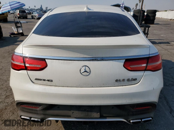2016 Mercedes-Benz GLE 63 S AMG with VIN 4JGED7FBXGA047144, listed as a Copart auction lot 87331464 with 133,611 mi miles and Salvage title. Bid and sale history available at DreamBid. Image 6.