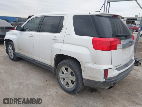 2016 GMC Terrain SLE with VIN 2GKALMEK5G6346211, listed as a IAAI auction lot 41260113 with 28,229 mi miles and . Bid and sale history available at carsss.com. Image 3.