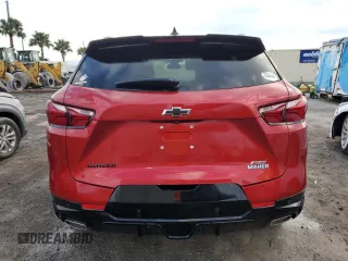 2022 Chevrolet Blazer RS with VIN 3GNKBERS7NS136492, listed as a Copart auction lot 58166205 with Not provided miles and Non repairable. Bid and sale history available at DreamBid. Image 6.