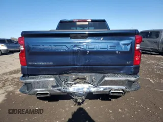 2021 Chevrolet Silverado 1500 LT with VIN 1GCRYDED4MZ125054, listed as a Copart auction lot 44654885 with 133,370 mi miles and Salvage Title. Bid and sale history available at DreamBid. Image 6.